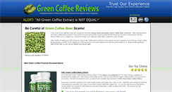 Desktop Screenshot of greencoffeerating.com